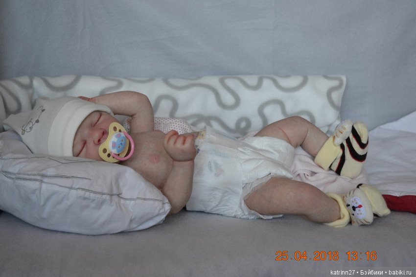 Кукла реборн Lizie, молд Azraya (Nicole Russell), мастер Ekaterina Abbyasova babies (фото 2)