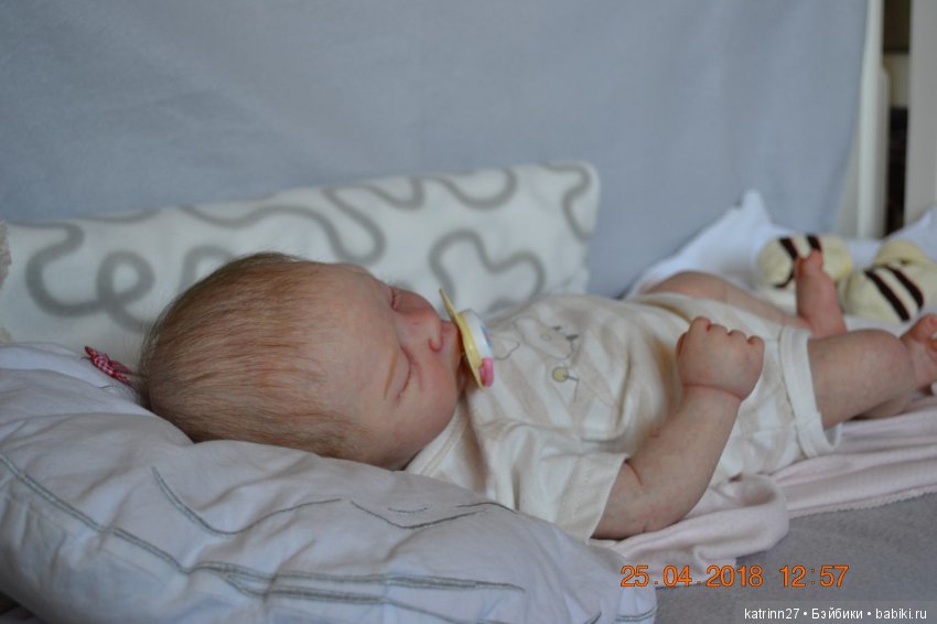 Кукла реборн Lizie, молд Azraya (Nicole Russell), мастер Ekaterina Abbyasova babies