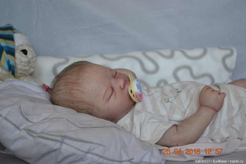 Кукла реборн Lizie, молд Azraya (Nicole Russell), мастер Ekaterina Abbyasova babies