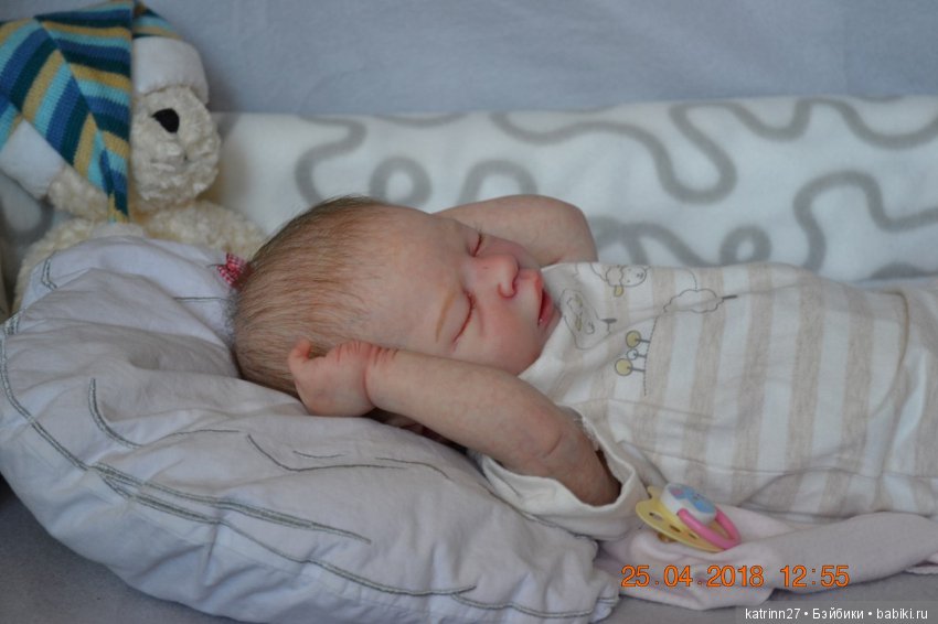 Кукла реборн Lizie, молд Azraya (Nicole Russell), мастер Ekaterina Abbyasova babies