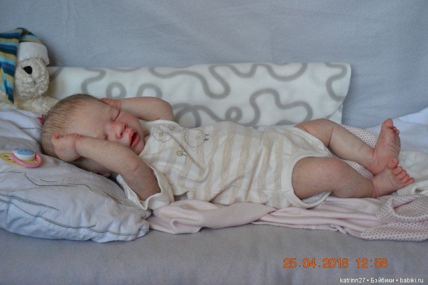 Кукла реборн Lizie, молд Azraya (Nicole Russell), мастер Ekaterina Abbyasova babies (фото 5)