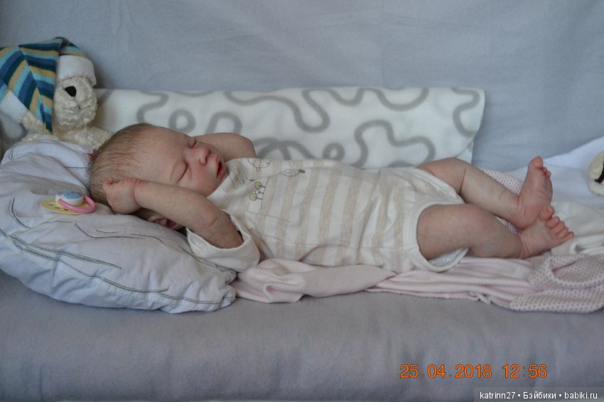 Кукла реборн Lizie, молд Azraya (Nicole Russell), мастер Ekaterina Abbyasova babies