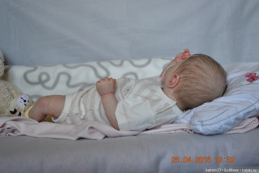 Кукла реборн Lizie, молд Azraya (Nicole Russell), мастер Ekaterina Abbyasova babies