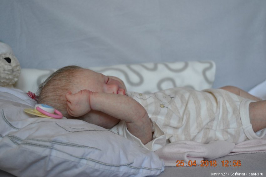 Кукла реборн Lizie, молд Azraya (Nicole Russell), мастер Ekaterina Abbyasova babies