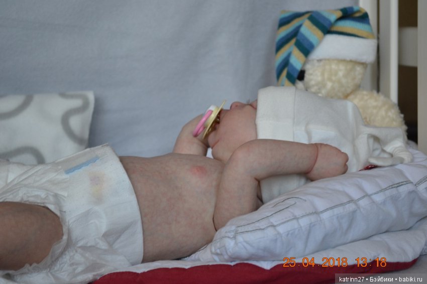 Кукла реборн Lizie, молд Azraya (Nicole Russell), мастер Ekaterina Abbyasova babies