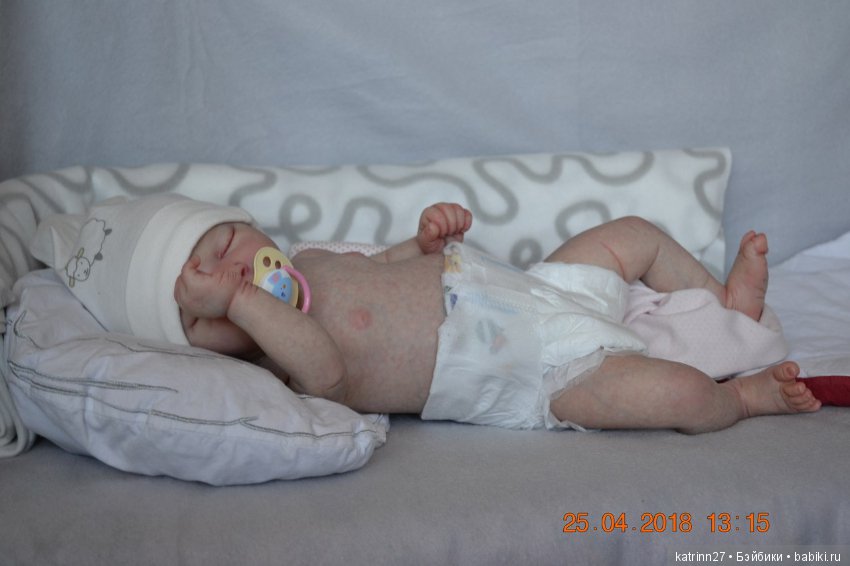 Кукла реборн Lizie, молд Azraya (Nicole Russell), мастер Ekaterina Abbyasova babies