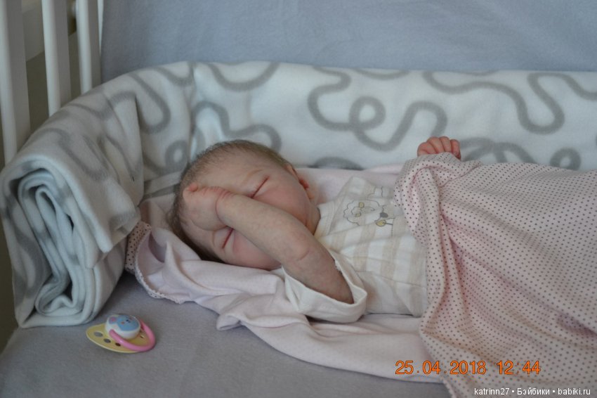 Кукла реборн Lizie, молд Azraya (Nicole Russell), мастер Ekaterina Abbyasova babies (фото 9)