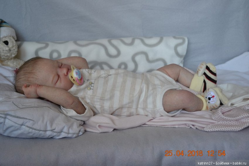 Кукла реборн Lizie, молд Azraya (Nicole Russell), мастер Ekaterina Abbyasova babies