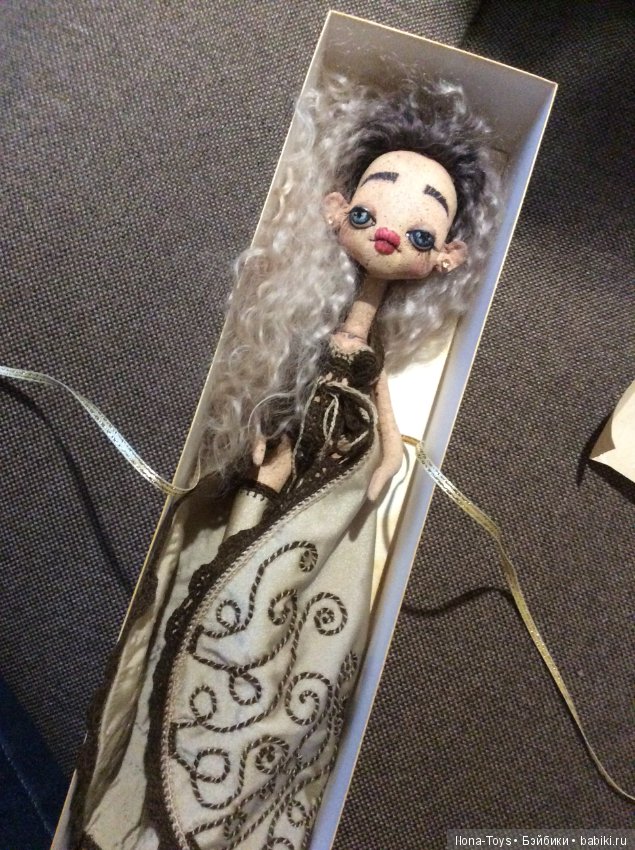 Авторская, текстильная кукла от LEROOSH