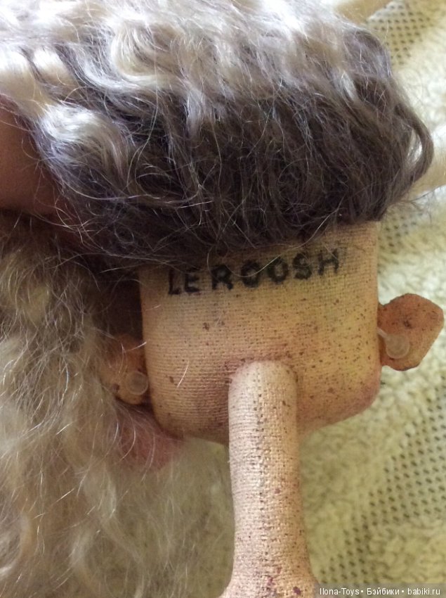 Авторская, текстильная кукла от LEROOSH (фото 3)