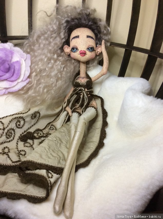 Авторская, текстильная кукла от LEROOSH (фото 10)