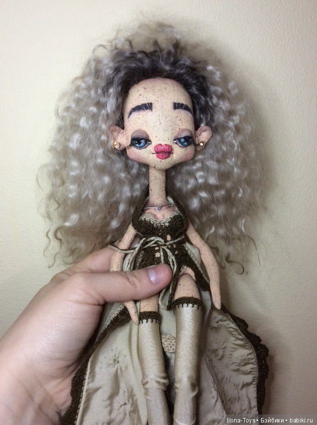 Авторская, текстильная кукла от LEROOSH (фото 2)