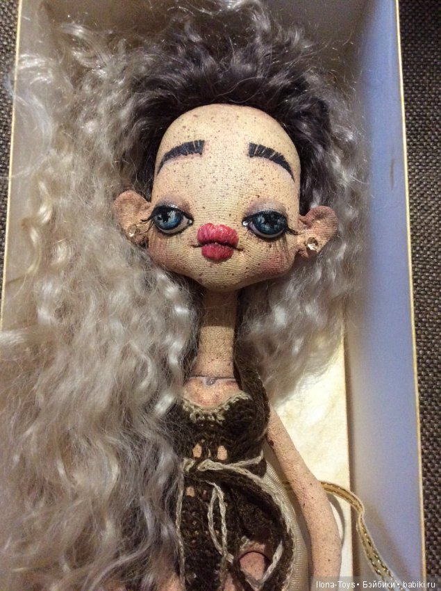 Авторская, текстильная кукла от LEROOSH (фото 6)