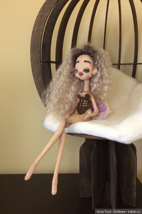 Авторская, текстильная кукла от LEROOSH