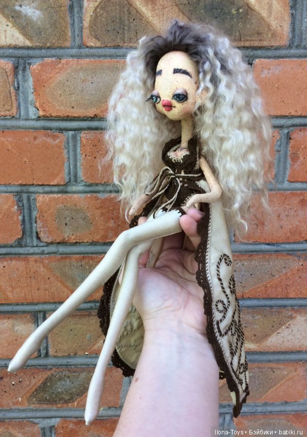 Авторская, текстильная кукла от LEROOSH (фото 9)