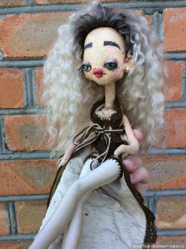 Авторская, текстильная кукла от LEROOSH (фото 5)