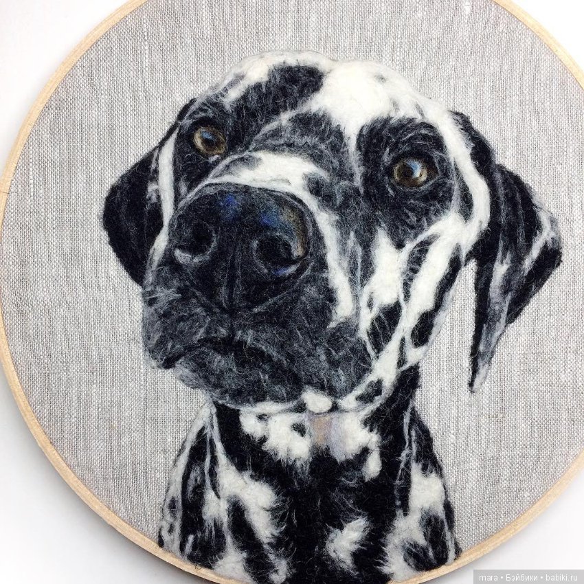 Невероятно реалистичная войлочная живопись от Дэни Айвс