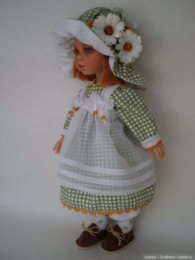 Камила, милая ромашка, ООАК куклы Паола Рейна (фото 6)
