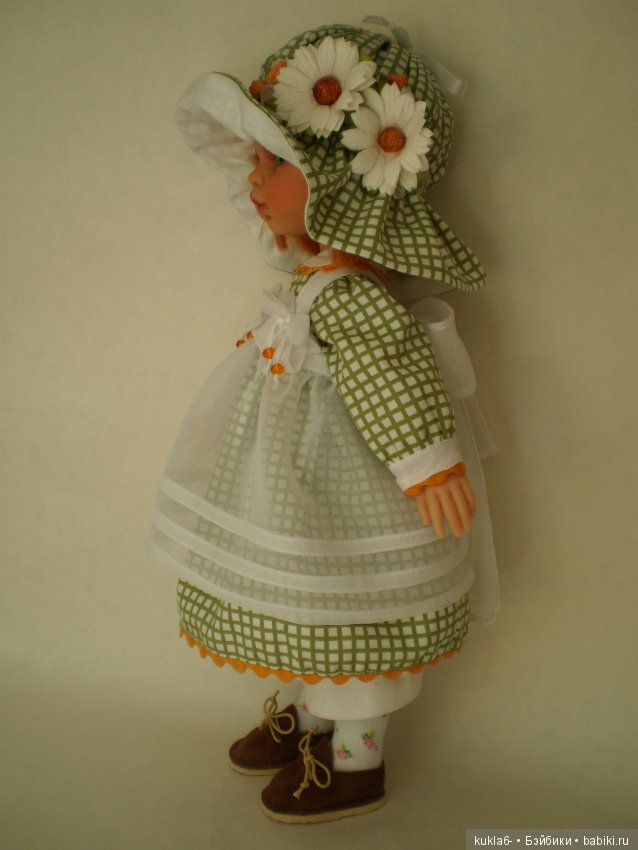 Камила, милая ромашка, ООАК куклы Паола Рейна (фото 4)