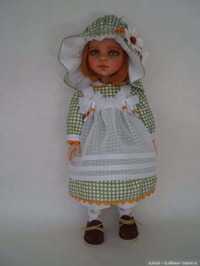 Камила, милая ромашка, ООАК куклы Паола Рейна (фото 2)