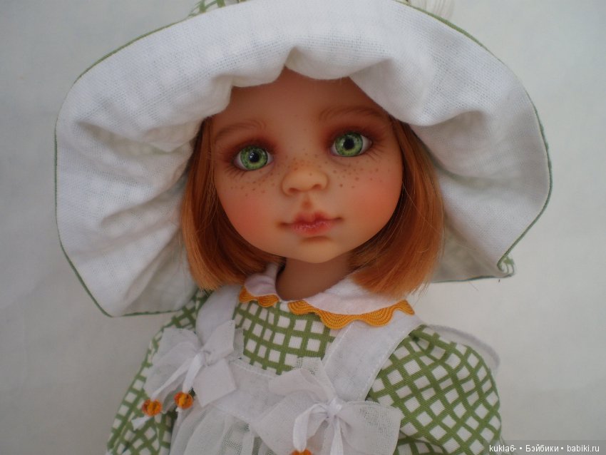 Камила, милая ромашка, ООАК куклы Паола Рейна (фото 5)