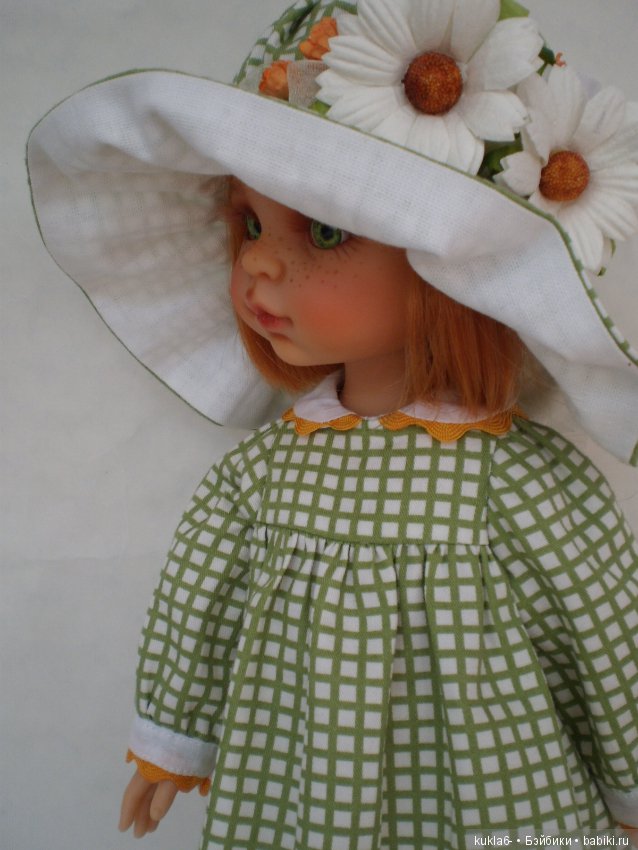 Камила, милая ромашка, ООАК куклы Паола Рейна