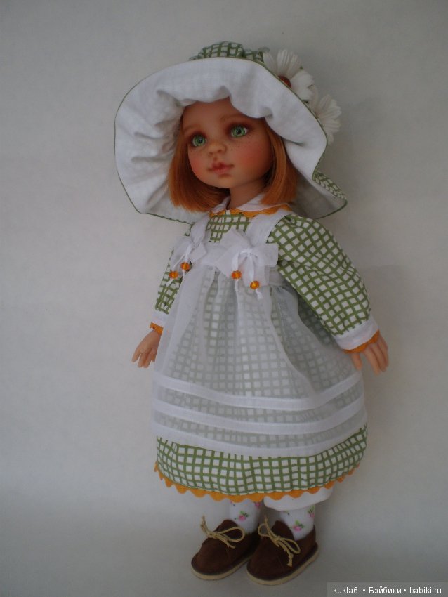 Камила, милая ромашка, ООАК куклы Паола Рейна (фото 7)