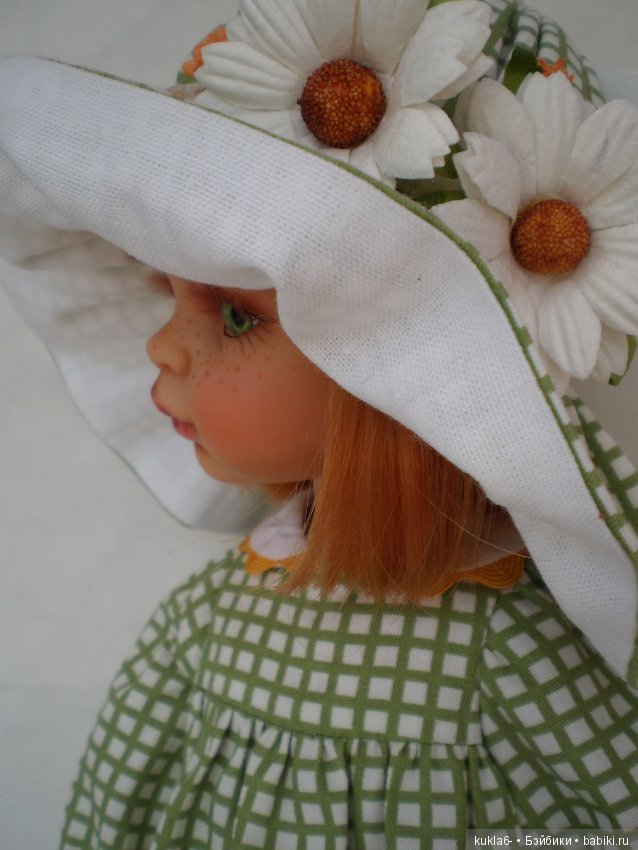 Камила, милая ромашка, ООАК куклы Паола Рейна