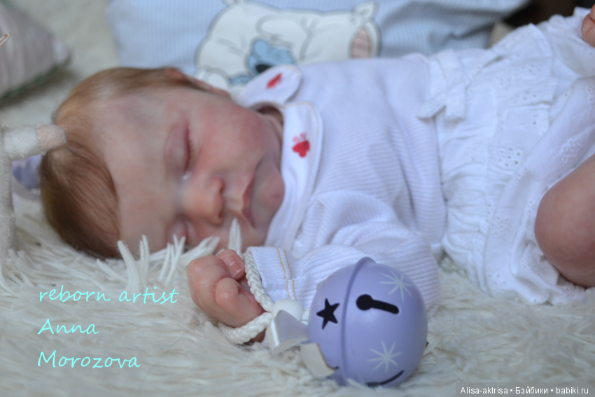 Девочка Леви скорое рождение. Кукла реборн Анны Морозовой