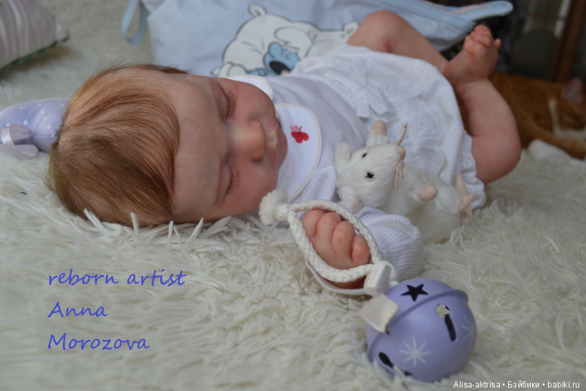 Девочка Леви скорое рождение. Кукла реборн Анны Морозовой