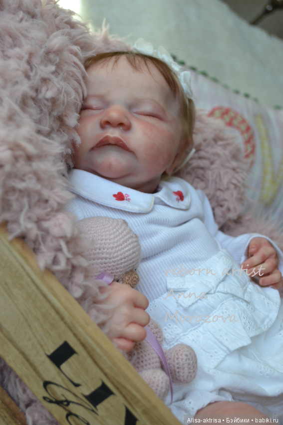Девочка Леви скорое рождение. Кукла реборн Анны Морозовой