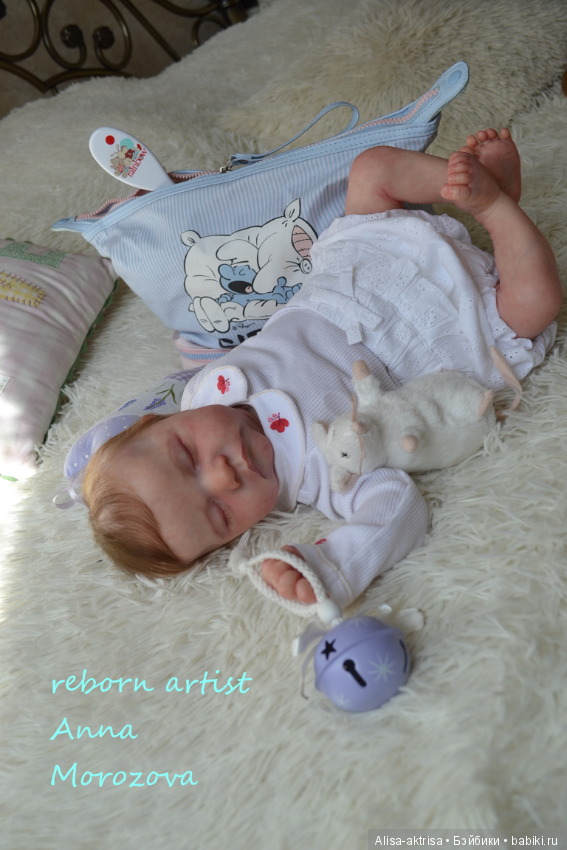 Девочка Леви скорое рождение. Кукла реборн Анны Морозовой