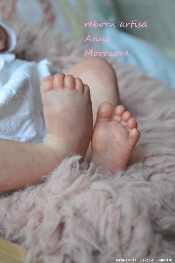 Девочка Леви скорое рождение. Кукла реборн Анны Морозовой (фото 3)