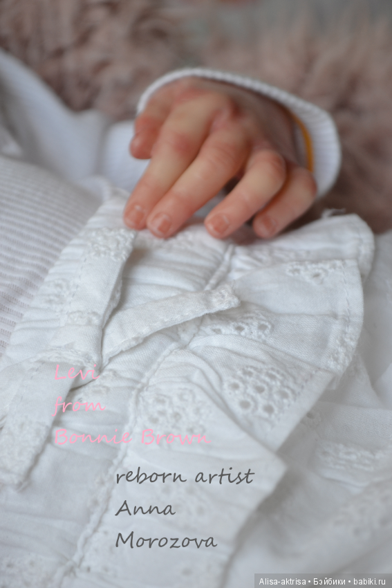 Девочка Леви скорое рождение. Кукла реборн Анны Морозовой (фото 4)
