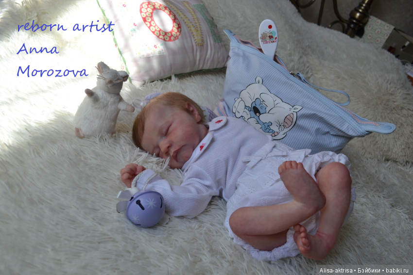 Девочка Леви скорое рождение. Кукла реборн Анны Морозовой