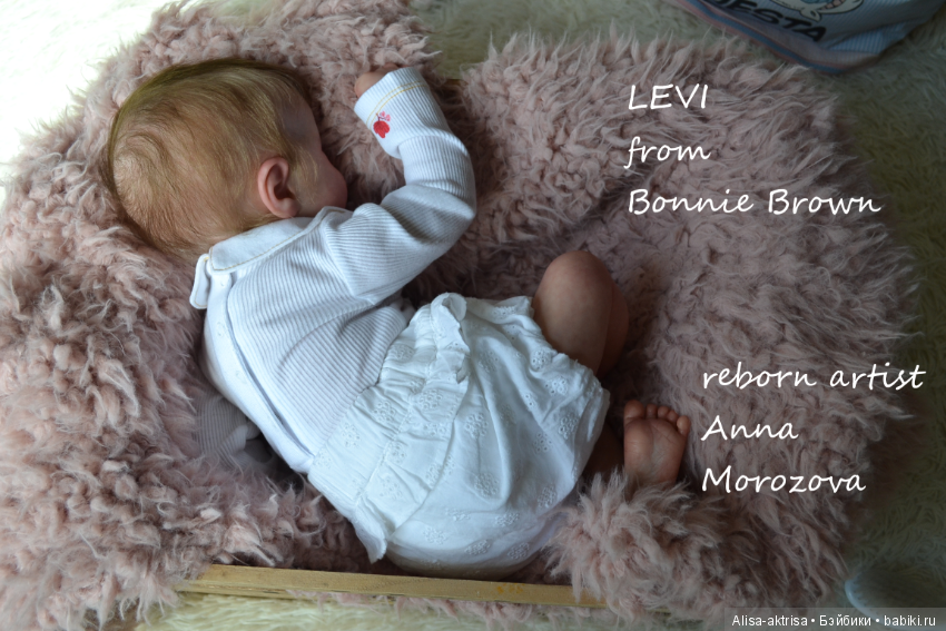 Девочка Леви скорое рождение. Кукла реборн Анны Морозовой (фото 9)