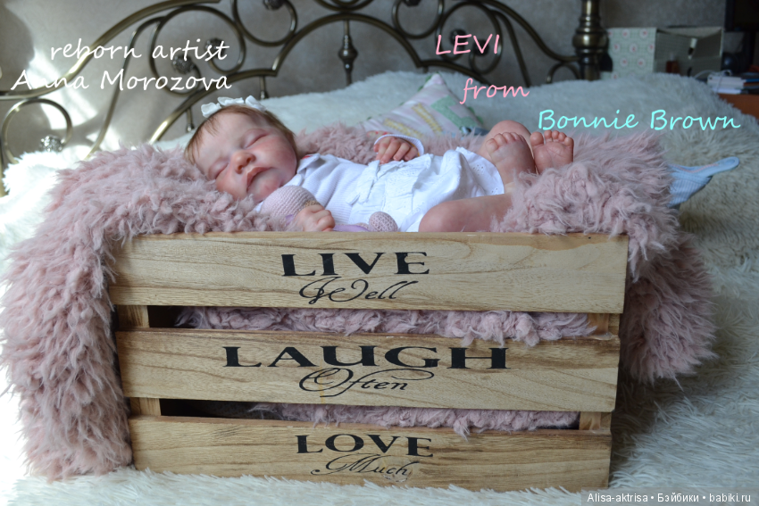 Девочка Леви скорое рождение. Кукла реборн Анны Морозовой (фото 5)