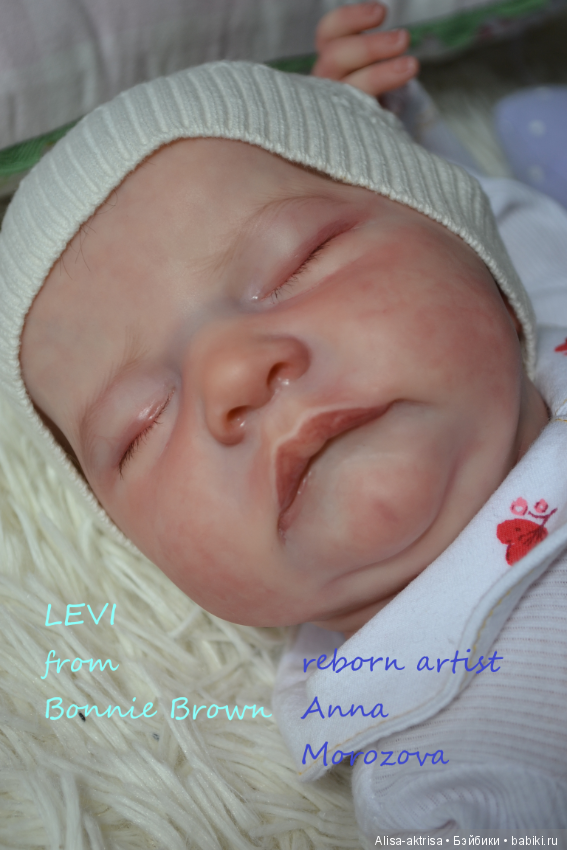 Девочка Леви скорое рождение. Кукла реборн Анны Морозовой