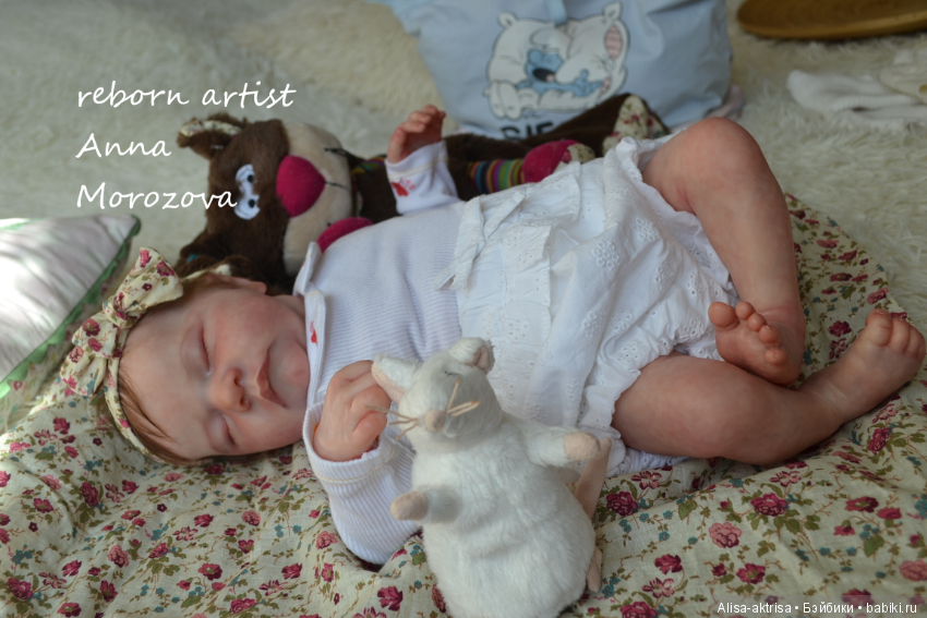 Девочка Леви скорое рождение. Кукла реборн Анны Морозовой