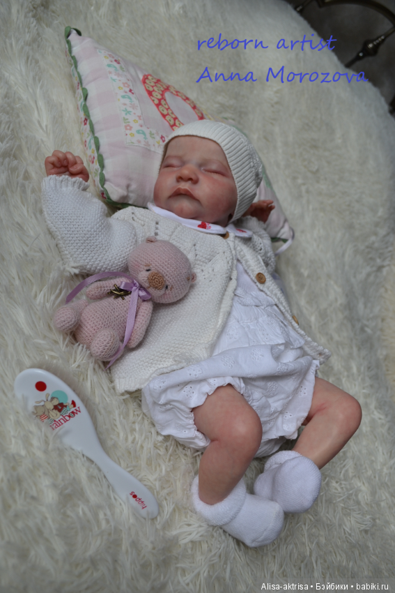Девочка Леви скорое рождение. Кукла реборн Анны Морозовой
