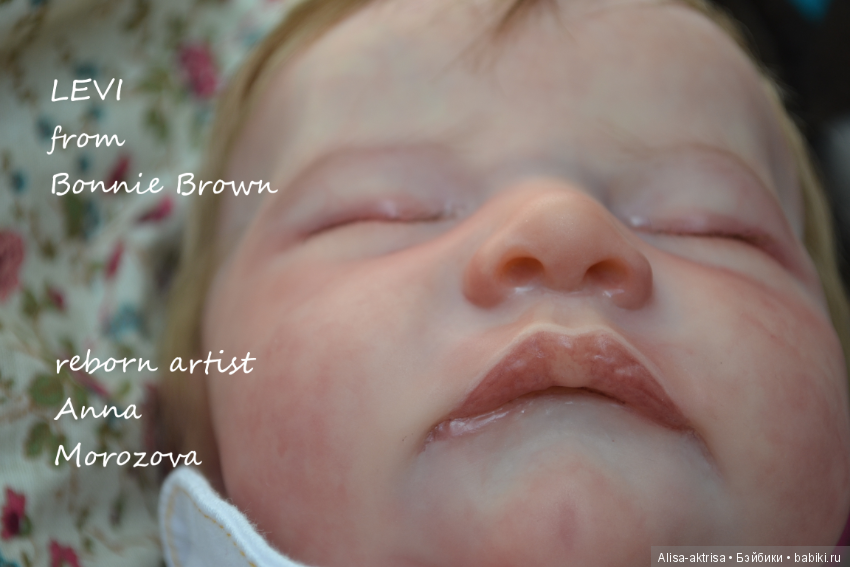 Девочка Леви скорое рождение. Кукла реборн Анны Морозовой