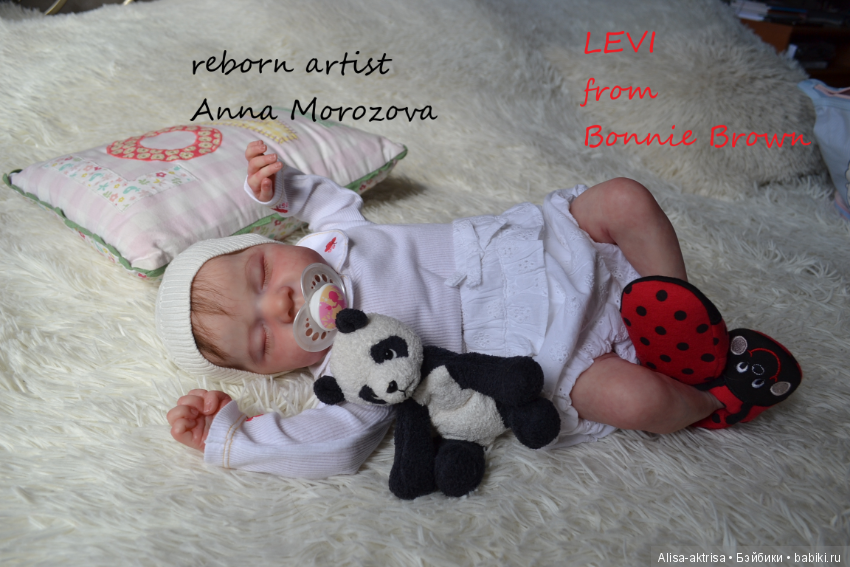 Девочка Леви скорое рождение. Кукла реборн Анны Морозовой