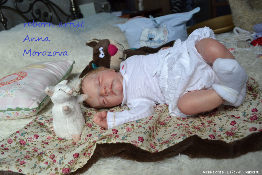 Девочка Леви скорое рождение. Кукла реборн Анны Морозовой