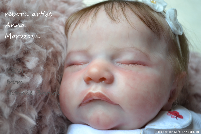 Девочка Леви скорое рождение. Кукла реборн Анны Морозовой