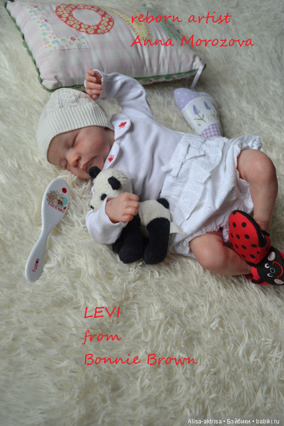 Девочка Леви скорое рождение. Кукла реборн Анны Морозовой