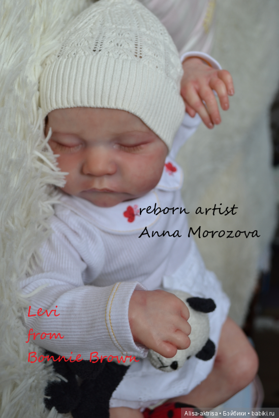 Девочка Леви скорое рождение. Кукла реборн Анны Морозовой