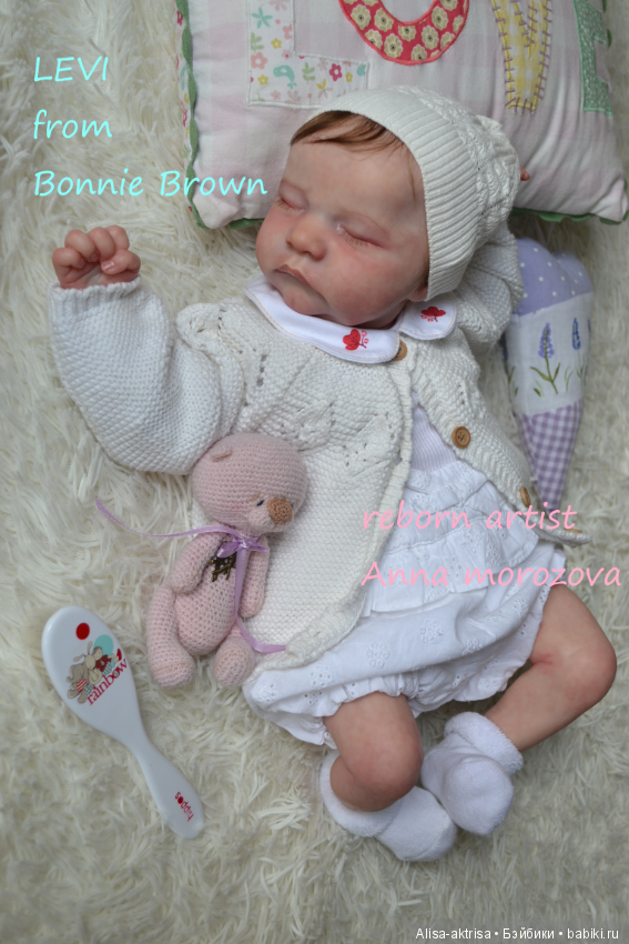 Девочка Леви скорое рождение. Кукла реборн Анны Морозовой