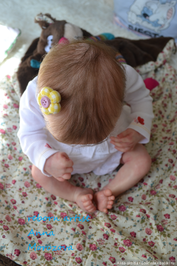Девочка Леви скорое рождение. Кукла реборн Анны Морозовой