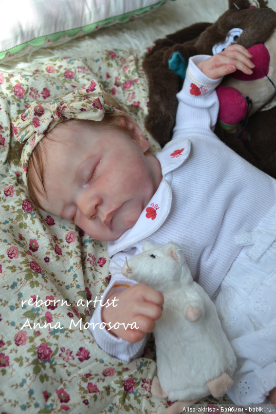 Девочка Леви скорое рождение. Кукла реборн Анны Морозовой