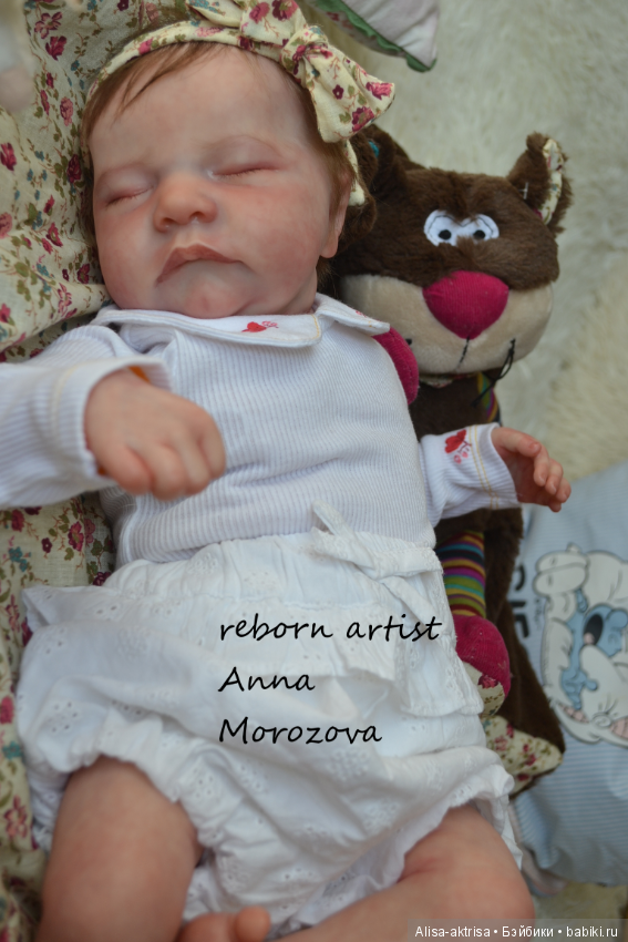 Девочка Леви скорое рождение. Кукла реборн Анны Морозовой